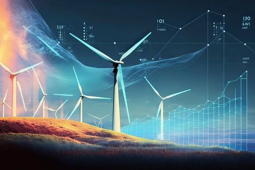 A inovação da Inteligência Artificial no setor eólico