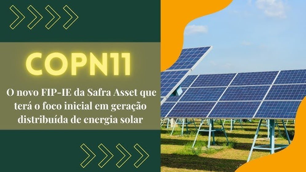 Banco Safra lança seu primeiro fundo de infraestrutura 100% focado em energia solar