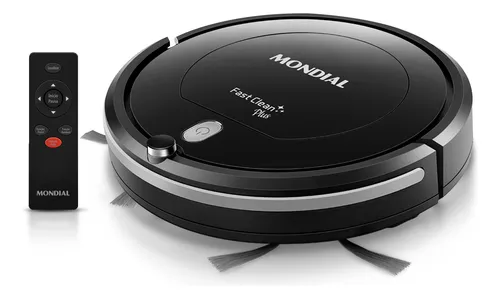 Aspirador De Pó Robô Fast Clean Rb-03 Mondial Cor Preto
