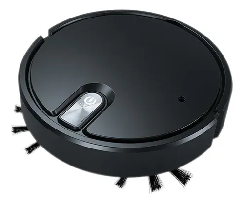 Robô Profissional Aspirador De Pó Preto